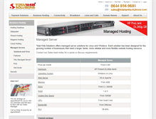 Tablet Screenshot of managed.totalwebsolutions.com